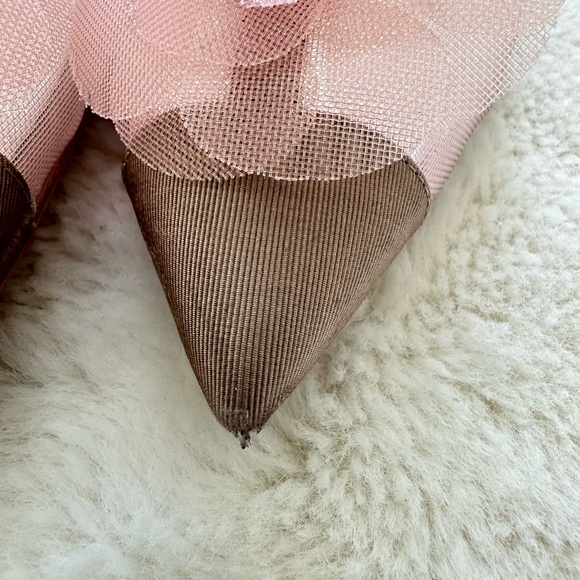 CHANEL mesh pink boots size 38,5 EU Authentic Retail 1700$ - Picture 5 of 11